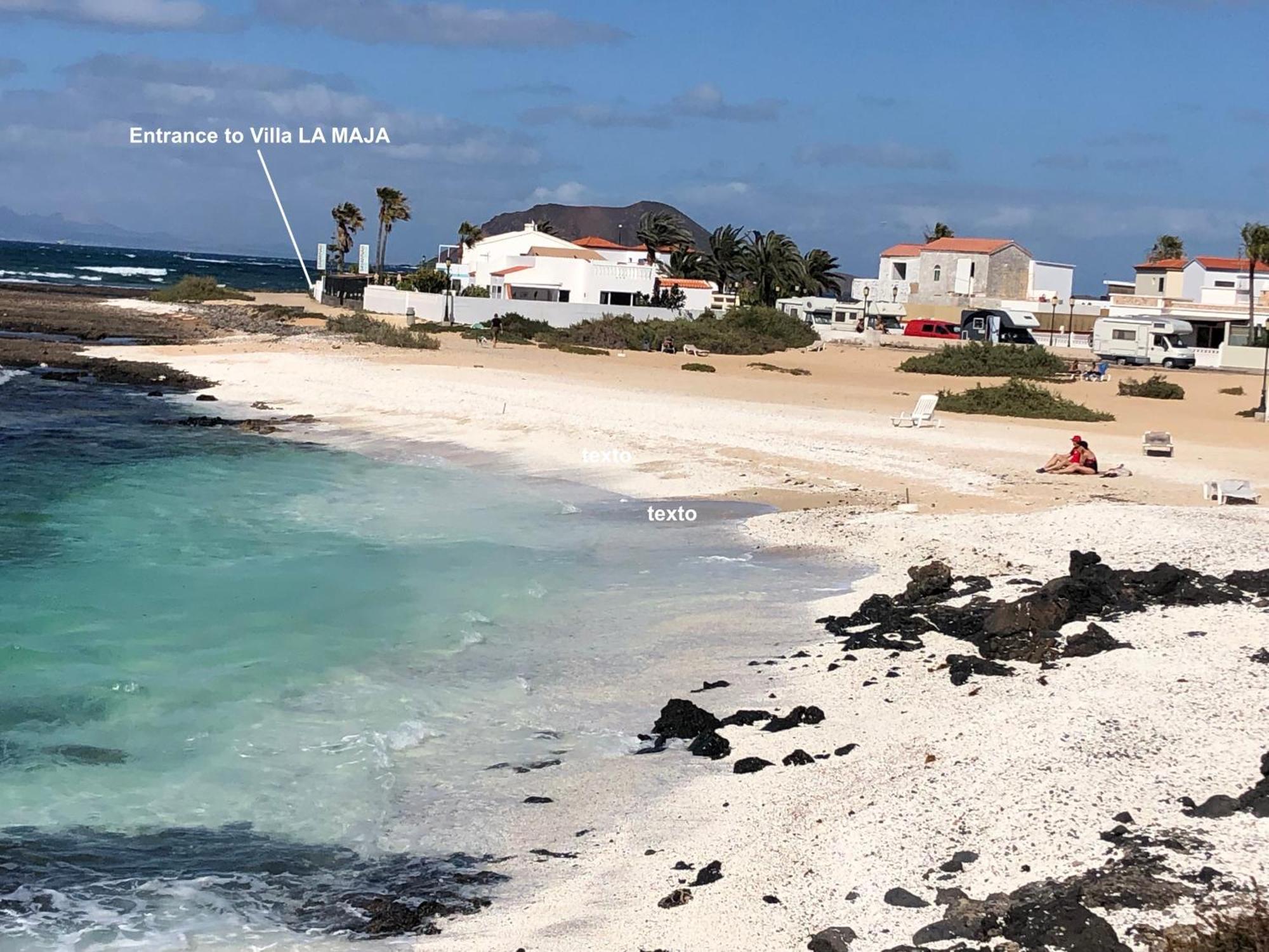 Villa La Maja Beachfront Κοραλέχο Εξωτερικό φωτογραφία